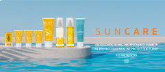 <p>WE PROTECT YOUR SKIN. WE PROTECT THE PLANET</p>
<p>&nbsp;</p>
<p>New facial and body sun care line providing latest-generation lightweight textures, protecting the skin from photoageing while preserving the marine ecosystem thanks to our Reef Friendly formula.<br />The entire range has been formulated with our revolutionary Full Light Protection technology as well as Pro-Vitamin D&reg;, an active ingredient that promotes the synthesis of Vitamin D in the skin, helping to improve its barrier function.<br />Products are fragranced with a delicious blend of citrus and vanilla notes and are water resistant.</p>
<p>&nbsp;</p>
<p>Thanks to this innovative technology, the skin is protected from a broad spectrum of radiation, preventing photoageing.</p>
<ul>
<li>UVB + UVA protection</li>
<li>IR protection (infrared radiation)</li>
<li>Blue light protection (electromagnetic waves emitted by screens)<br /><br /></li>
</ul>
<p>We have always taken care of your skin. Now we&rsquo;re also committed to the planet.</p>
<p><br />That&rsquo;s why the entire Selvert Thermal sun care range has been formulated to be<span>&nbsp;</span><strong>100% free of Oxybenzone and Octinoxate</strong>, components that severely damage coral reefs around the world.</p>