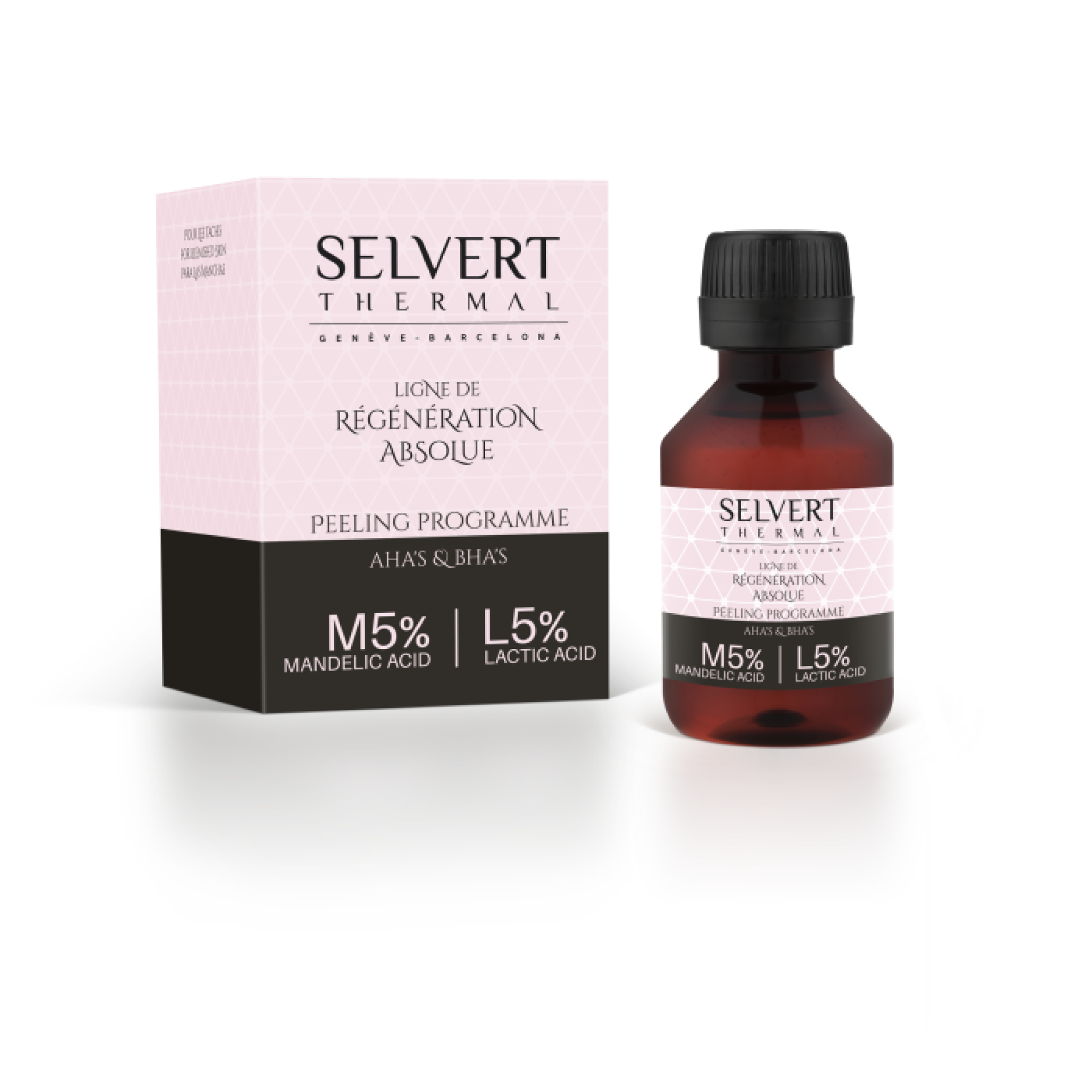 <p>To achieve a depigmenting action and unify the skin tone, this mixture of lactic acid will be used, due to its qualities of inhibition of the action of tyrosinase, together with mandelic acid.</p>