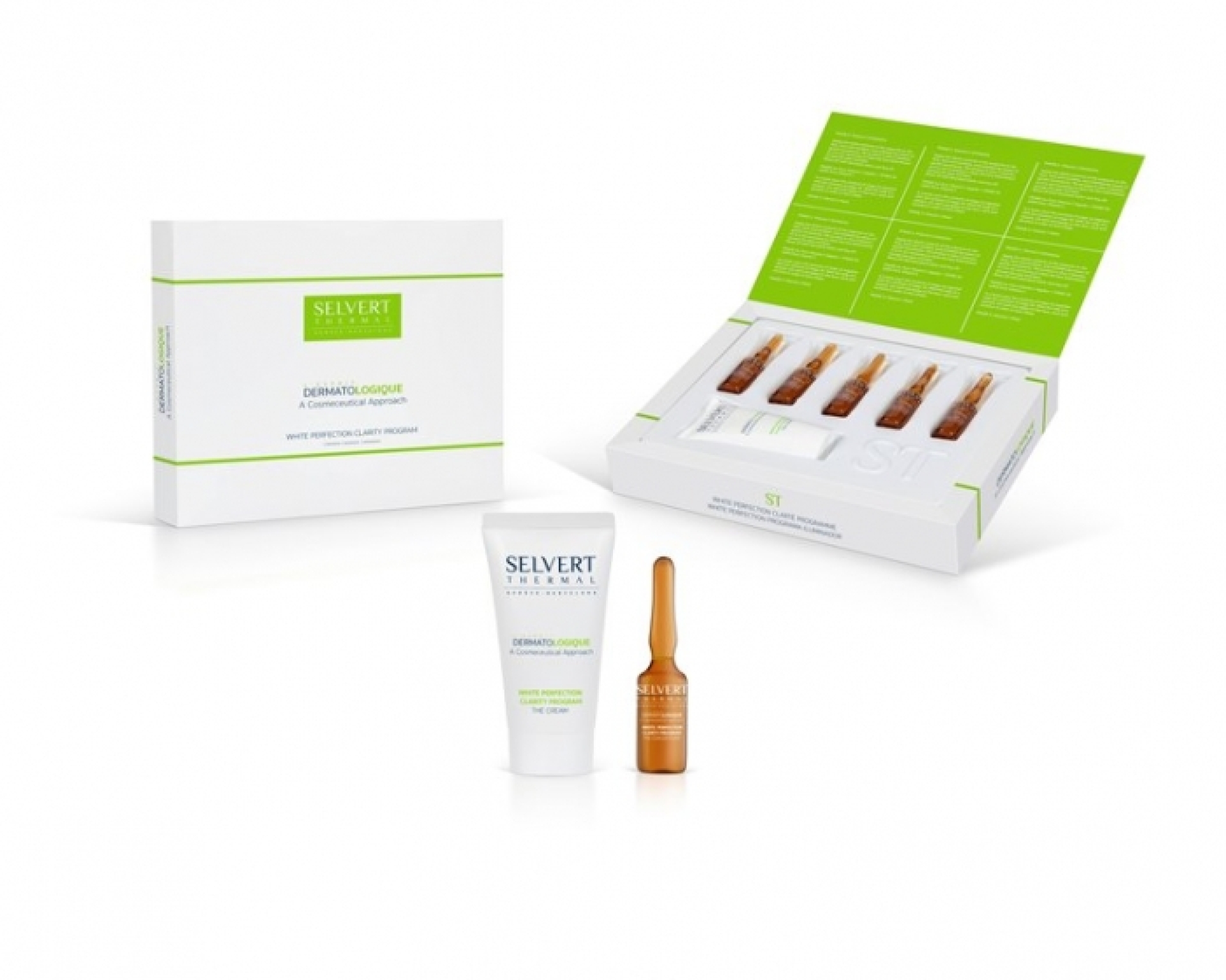 <p>A highly concentrated treatment in depigmenting and regenerating active ingredients that has a clarifying action on pigment irregularities.</p>
<p>5 treatments.</p>